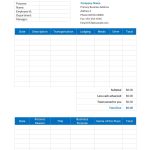 Business Expense Report Template In Microsoft Word, Excel, Apple Pages Throughout Word Document Report Templates