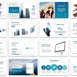 Business Graph Presentation Powerpoint Template For $18 inside Powerpoint Photo Slideshow Template
