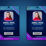 Business Id Card Template With Photo – Graphicsfamily Intended For Id Card Design Template Psd Free Download