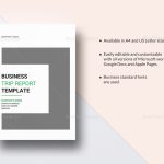 Business Trip Report Template In Word, Google Docs, Apple Pages For Business Trip Report Template