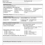 Ca L.a. Care Health Plan Critical Incident (Ci) Report To Qi Deparment With Medical Legal Report Template