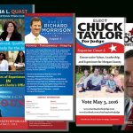 Campaign Printing | Palm Cards, Push Cards & Post Cards | Voter Contact Intended For Push Card Template