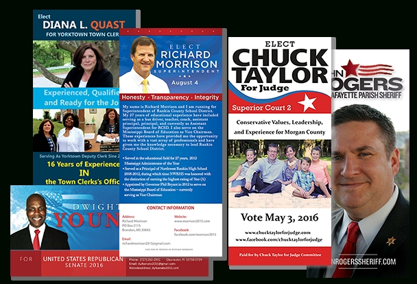 Campaign Printing | Palm Cards, Push Cards & Post Cards | Voter Contact Intended For Push Card Template