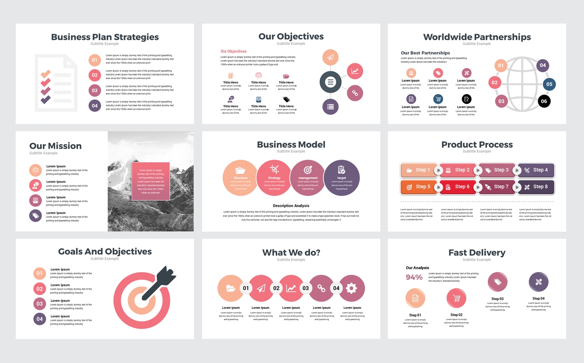 Canva Business Presentation Powerpoint Template #77848 Regarding How To Create A Template In Powerpoint
