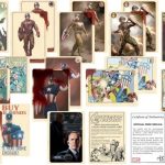 Captain America Trading Cards For Sale, Complete Set, May Include Some For Superhero Trading Card Template