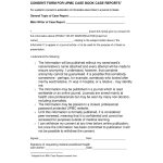 Case Report Consent Form – Fill Out And Sign Printable Pdf Template Intended For Case Report Form Template
