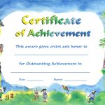 Catalog Code Pap509 Kaleidoscope ( Download Product Pap509 ), This Will With Regard To Certificate Of Achievement Template For Kids