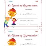 Certificate Of Appreciation – 28+ Free Pdf, Ppt Documents Download For Classroom Certificates Templates