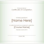 Certificate Of Completion Template | Certificate Of Completion Templates Pertaining To Free Training Completion Certificate Templates