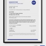 Certificate Of Compliance Template - 12+ Word, Pdf, Psd, Ai, Indesign regarding Certificate Of Compliance Template