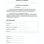 Certificate Of Conformity Template Free – Carlynstudio Intended For Certificate Of Conformance Template Free