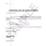 Certificate Of Employment Currently Employed – Planner Template Free Pertaining To Sample Certificate Employment Template