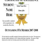 Certificate Of Excellence Template Free Download | Best Creative In Free Certificate Of Excellence Template