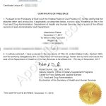 Certificate Of Free Sale – Online Apostille Services With Sales Certificate Template