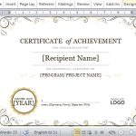 Certificate Of Participation Template Ppt | Creative Professional Templates Regarding Certificate Of Participation Template Ppt