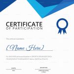 Certificate Of Participation Word Template | Creative Professional Template throughout Certification Of Participation Free Template