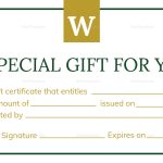 Certificate Templates: Hotel Gift Certificate Design Template In Psd Regarding Gift Certificate Template Indesign