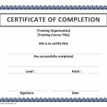 Certificate Templates: Sample Blank Certificates Regarding Free Certificate Of Completion Template Word