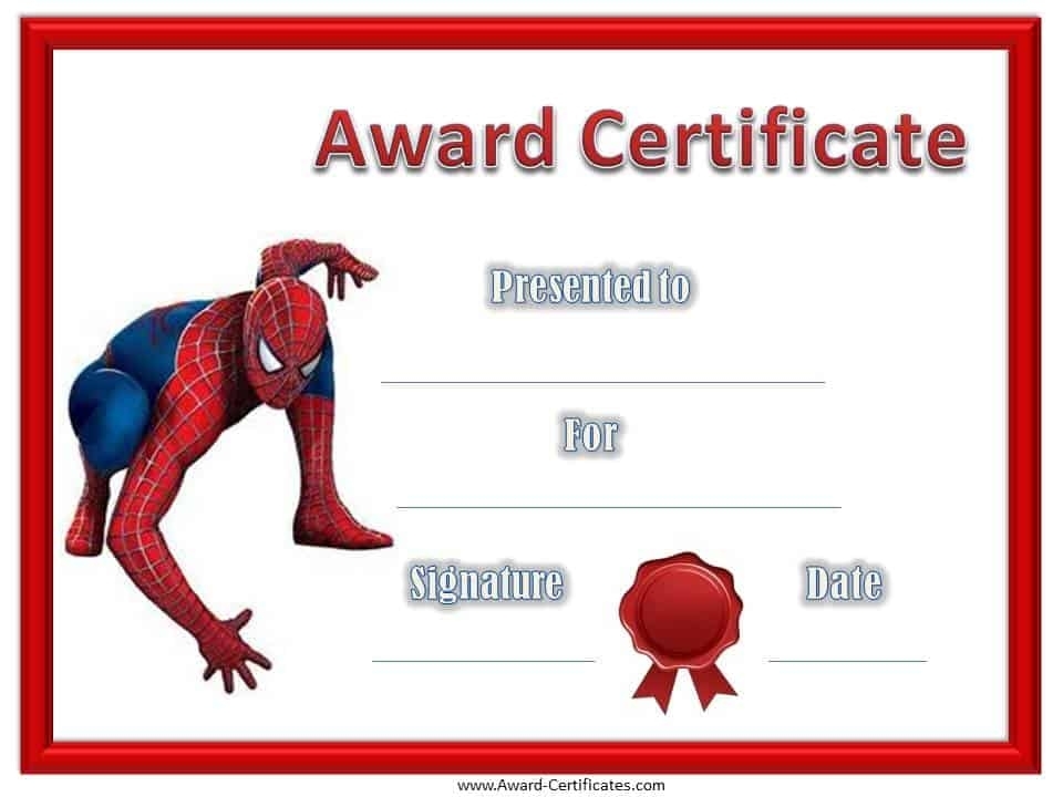Certificates For Kids - Free And Customizable - Instant Download With Regard To Children's Certificate Template