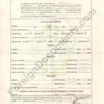 Certified Spanish Translation: Mexican Birth Certificate Translation Within Spanish To English Birth Certificate Translation Template