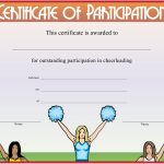 Cheerleading Certificate Of Participation Template Download Printable For Certificate Of Participation Template Pdf