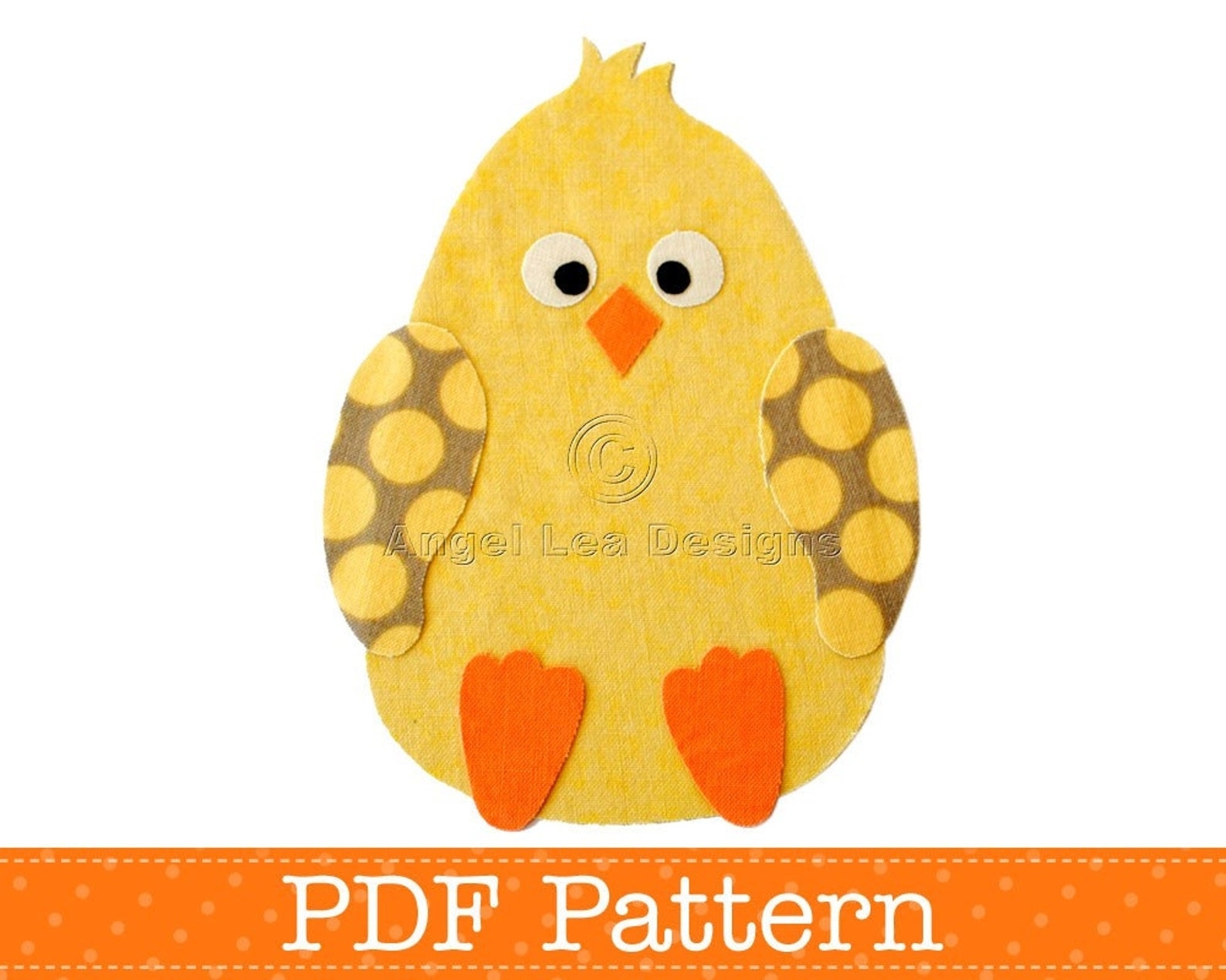 Chicken Applique Template Easter Chick Diy Children Pdf – Etsy With Regard To Easter Chick Card Template