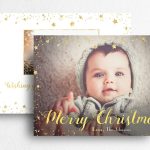Christmas Card Template Photoshop Photographers Photo | Etsy Pertaining To Holiday Card Templates For Photographers