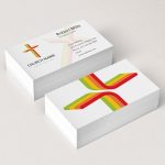 Church Cross Logo & Bcard Template – The Design Love With Christian Business Cards Templates Free