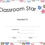 Classroom Star Certificate Template Download Printable Pdf | Templateroller Within Star Certificate Templates Free