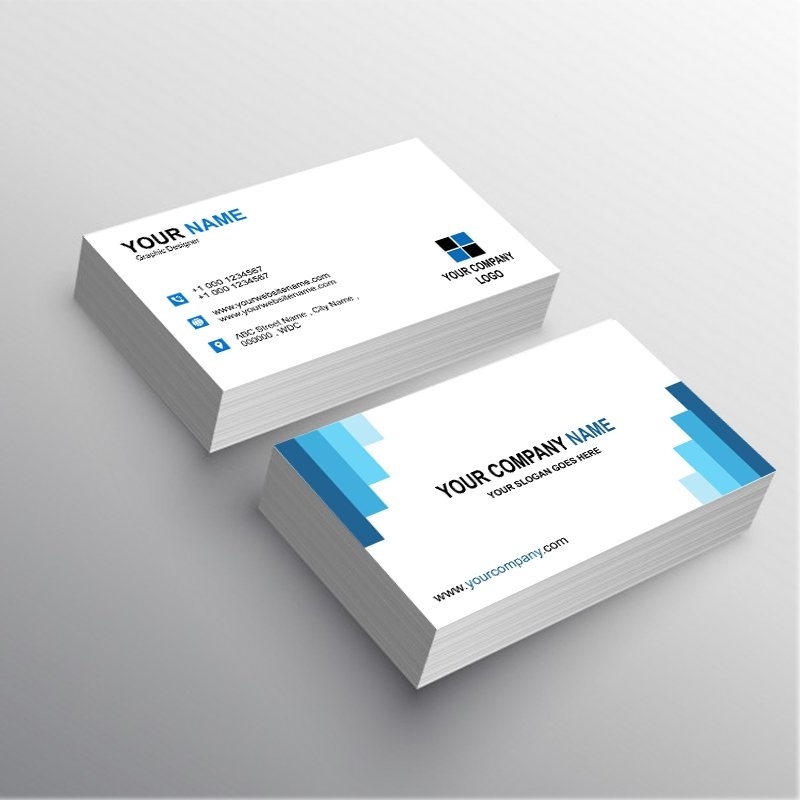 Clean &amp; Elegant Business Card Template Free Psd Download throughout Free Psd Visiting Card Templates Download