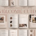 Client Welcome Guide Template Business Client Brochure | Etsy In Welcome Brochure Template