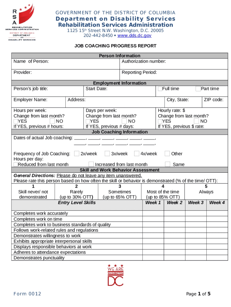 Coaching Report Template - Fill And Sign Printable  - Dds Dc Doc within Coaches Report Template