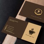 Coffee Shop Contact Business Card Design Template By Md Mahmud Hasan On Regarding Coffee Business Card Template Free
