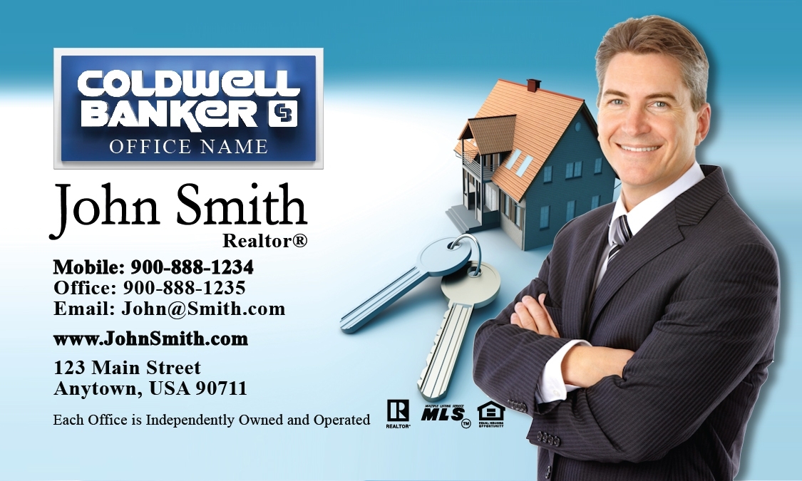 Coldwell Banker Business Card House And Key – Design #104031 With Coldwell Banker Business Card Template