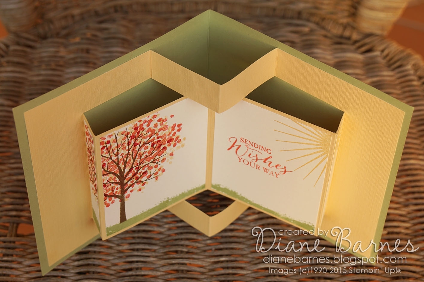 Colour Me Happy: Sheltering Tree Pop Up Book Card & Template Pertaining To Pop Up Tree Card Template