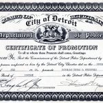 Colt Pistols And Revolvers For Firearms Collectors – Gun Of The Month Intended For Officer Promotion Certificate Template