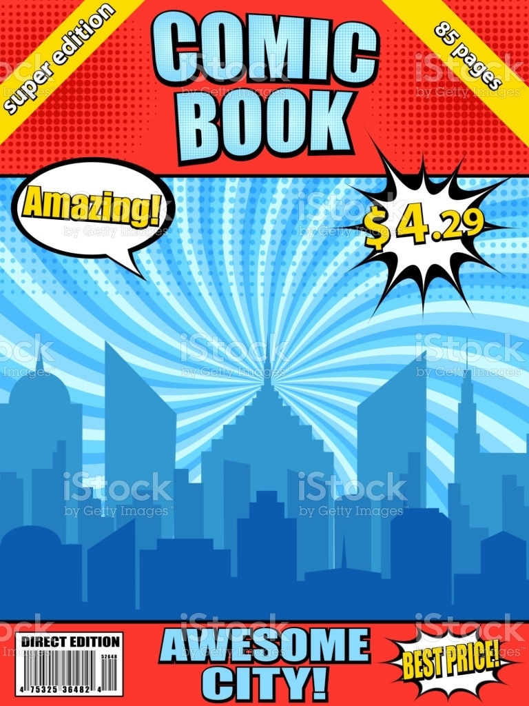 Comic Book Powerpoint Template | Simple Template Design Regarding Powerpoint Comic Template