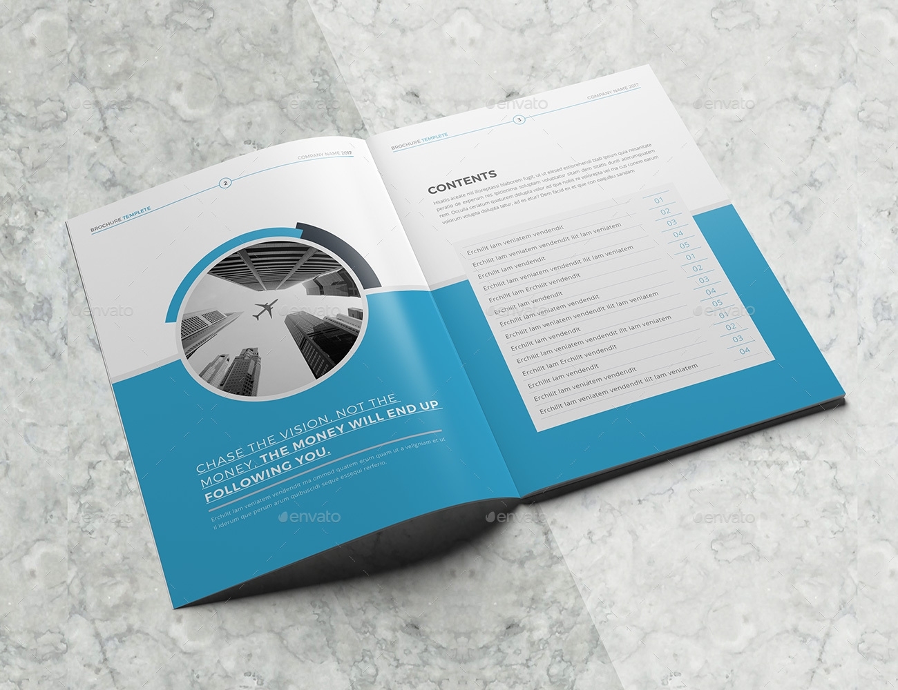 Company Brochure, Word Template, 16 Pages By Brochures Factory Pertaining To Word 2013 Business Card Template