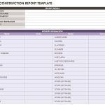 Construction Daily Report Template Excel – Emmamcintyrephotography With Regard To Daily Reports Construction Templates
