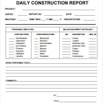 Construction Daily Report Template Excel – Emmamcintyrephotography With Regard To Daily Site Report Template