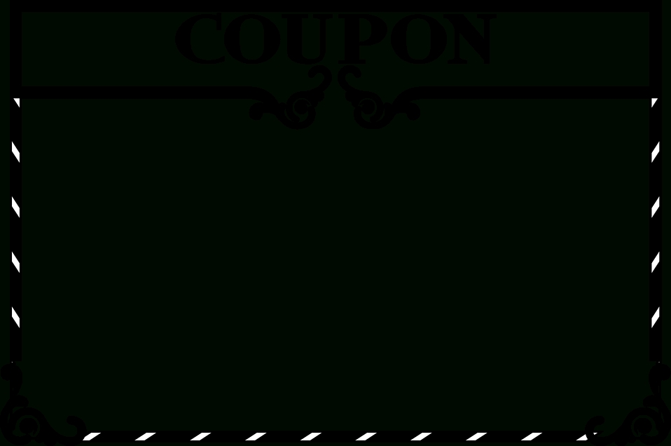 Coupons – Clip Art Library Within Blank Coupon Template Printable