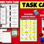 Cre8Tive Resources – Ratio And Proportion Template Maths Task Cards Regarding Task Cards Template