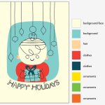 Create A Vintage Style Christmas Card In Adobe Illustrator Pertaining To Adobe Illustrator Christmas Card Template