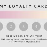 Create Loyalty And Gift Cards For Your Business Throughout Customer Loyalty Card Template Free