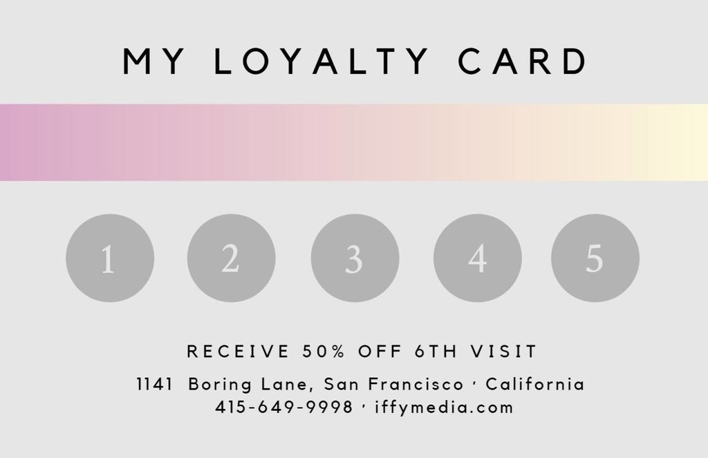 Create Loyalty And Gift Cards For Your Business Throughout Customer Loyalty Card Template Free