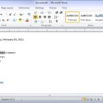 Creating Mail Merge Templates In Ms Word 2010 regarding How To Use Templates In Word 2010
