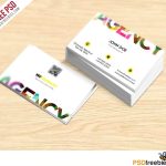 Creative Business Card Free Psd Template – Psdfreebies Regarding Name Card Template Psd Free Download