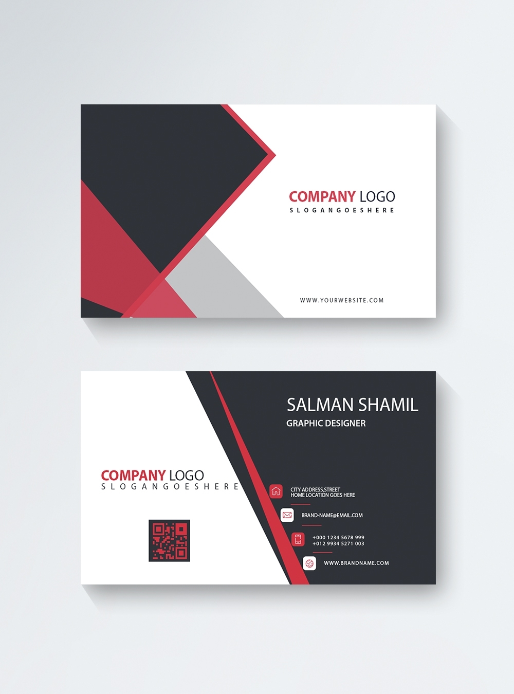 Creative Professional Business Card Template Image Picture Free Inside Download Visiting Card Templates