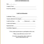 Credit Card Authorization Form – Fotolip For Credit Card Billing Authorization Form Template