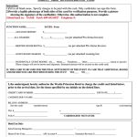 Credit Card Authorization Form – Westin Princeton Hotel Printable Pdf Within Hotel Credit Card Authorization Form Template